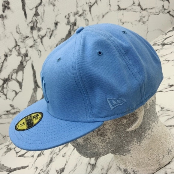 Men's New Era Cap Sky Blue NY Yankees 59FIFTY MLB NWT - Picture 3 of 6